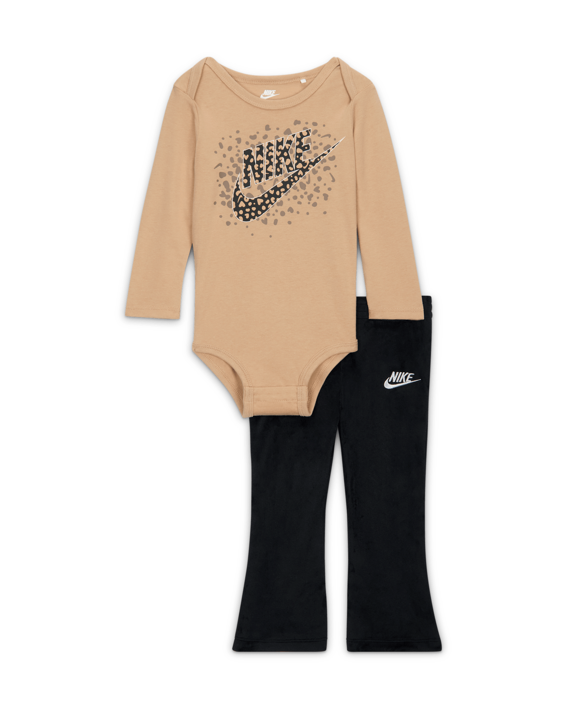 Nike Wild Warmth Baby (6-12M) 2-Piece Velour Set. Nike.com
